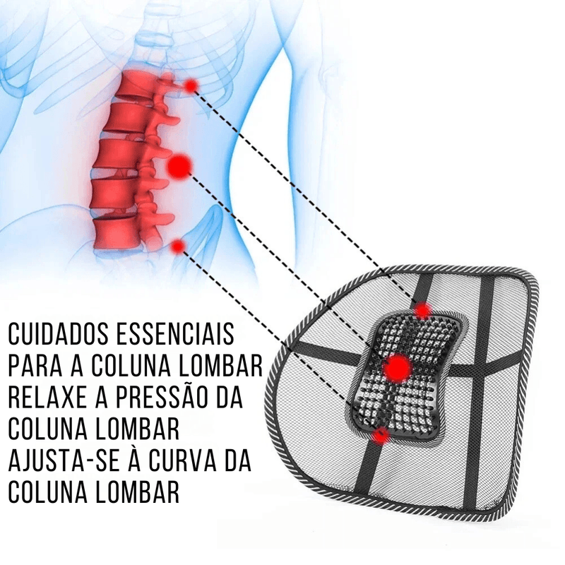 Apoio Lombar Ergonômico BackSupport