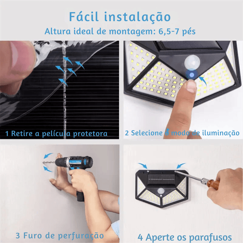 LED Solar Wireless EcoLight