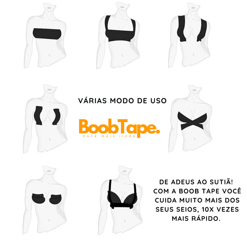 Kit Boob Tape - Você Mais Linda